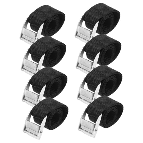 Mipcase Adjustable Lawn Aerator Shoes Straps 8pcs Spike Shoes Laces Gardening Grass Aerator Accessories Lawn Care Straps Strong Durable