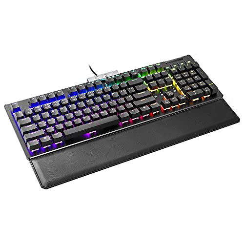 Evga Z15 Rgb Gaming Keyboard, Rgb Backlit Led, Hotswappable Mechanical Kailh Speed Silver Switches (Linear), 821-W1-15Us-Kr (Renewed) #TOP1