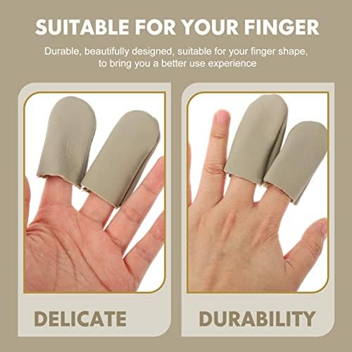 24pcs Color Pin Felting Thimble Finger Your Leather Random Handmade Fingers Hand Sewing Thumb Thimbles Tools Cover Quilting Protecting Essentially Guard