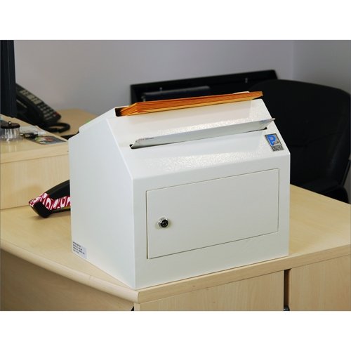 Protex Inter-Office Desktop/Wall-Mount Locking, Payment Drop Box (SDL-500) - Thumbnail 2