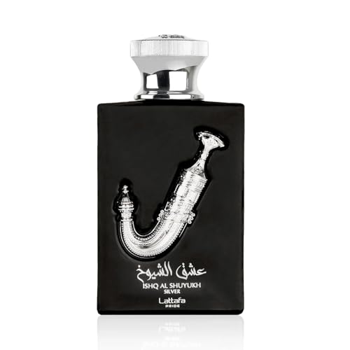 Image of Lattafa Ishq Al Shuyukh Silver Eau De Parfum for Men & Women- 100ml