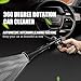Car Air Blowgun Powerful Portable car Cleaning Gun for car, Home dusting and Other Work The air Gun Needs to be Used with an air Compressor(1 Large Brush Head, 5 Small Brush Heads, 1 Towel)