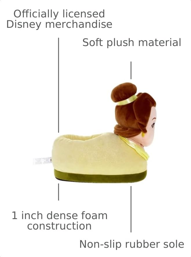 Image of Happy Feet Slippers Officially Licensed Disney and Pixar Character, Figural Slippers for Men, Women, Kids, As Seen on Shark Tank