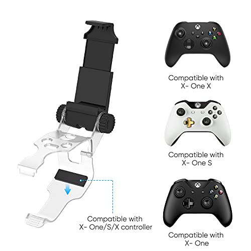 Suporte de controle xbox one, series s e series x para celular xcloud smartphone android ou ios stea