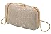 Savatano gold clutch,Evening bag gold clutch purses for women evening wedding cocktail party crossbody shoulder handbag