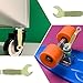 2 Pcs Pivot Pocket Door Wrench 3/8in Pivot Adjustment Wrench 3in Length Bi-Fold Adjustment Tool for Folding Closet Door Tool for Home Or Hardware Repair