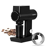 TIMEMORE Sculptor 064S Flat Burr Coffee Bean Grinder, Electric Espresso Grinder with Stepless Coarseness Adjustment, Suitable for Pour over, French Press, Cold Brew - Black