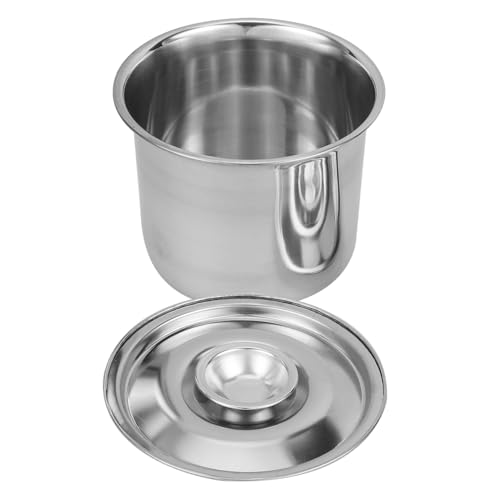 OUNONA Reutilizable Inoxidable para Congelador de Almacenamiento de Postres para Yogur