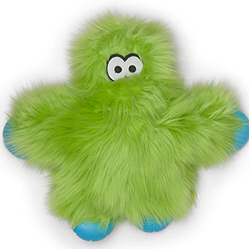 West Paw Durable Plush w/Zogo, Ruby, Lime, Large