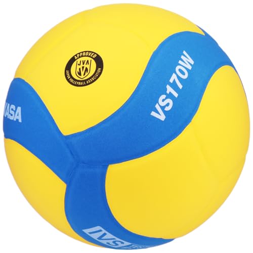 Image of MIKASA Unisex - Adult VS170W-Y-BL Volleyball, Blue, 5