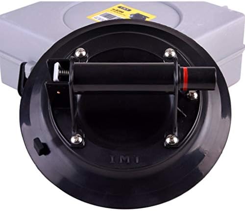 IMT 10" Glass Suction Cup with Handle, Powerful Heavy Duty Glass Sucker Lifter for Granite Lifting&Window Replacement, Panel Carrier 265lbs Load Capacity W/Free Case