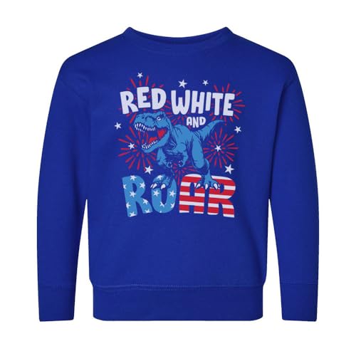 Red White and Roar Kids Sweatshirt Toddler