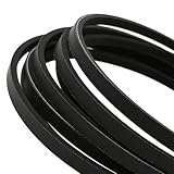 Für GE kompatible Gummi-Trockner-Trommelriemen für Hotpoint-Trockner, passend für WE12M29 WE12M22 13729270 mit zuverlässiger elastischer Leistung (2 Stück)