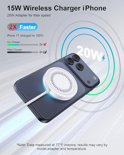 Pixel 11 Pro XL Magnetic Wireless Charger Fast Charging Pad for Google 10a - image 2
