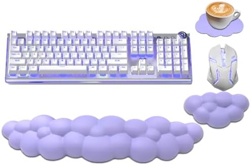 Computer Mouse Pad With Wrist Support, Silicone Wrist Rest Keyboard Pad With Memory Foam, Ergonomic Hand Support For Office And Home Use From Ddmymon, $48.7 - View #13