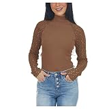 Töpfe Für Joga-Tunik Hemden Für Paare Schwarze Damenoberseite Mit Langen Ärmeln Urlaub T-Shirt Unter Dem Hals Boho Tea 3XL T Hemd Herren Beige Bluse Coole Ärmel Rugby Hemden Für Männer Blaue