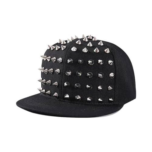 Casquette de baseball pour l'extérieur style hip hop Y2K à rivets