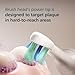 Philips Sonicare C2 Plaque Control - Genuine Replacement Electric Toothbrush Heads, White, 3 Pack, HX9023/65