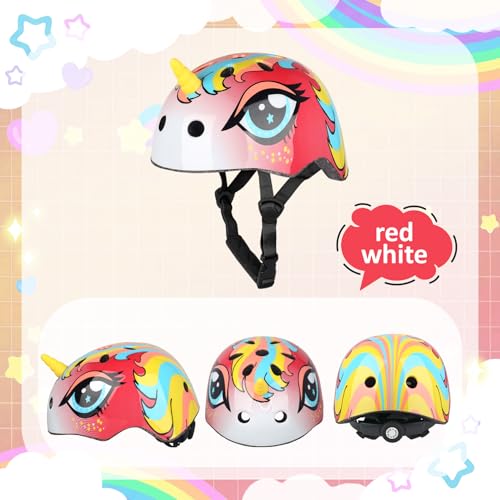 Image of Toddler Kids Bike Helmet, Adjustable and Multi-Sport, 3 Sizes for Ages 1-2-3-5-8-14 Years Child Infant Boys Girls
