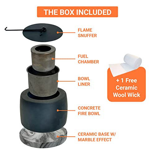 Glm,Tabletop Fire Pit, Indoor Smores Maker, Portable Fire Pit, Table Top Firepit, Small Table Top Fire Pit Bowl, Outdoor Indoor Fire Pit Tabletop, Mini Tabletop Fireplace, Tabletop Fire Pit Bowl. Gray #TOP3