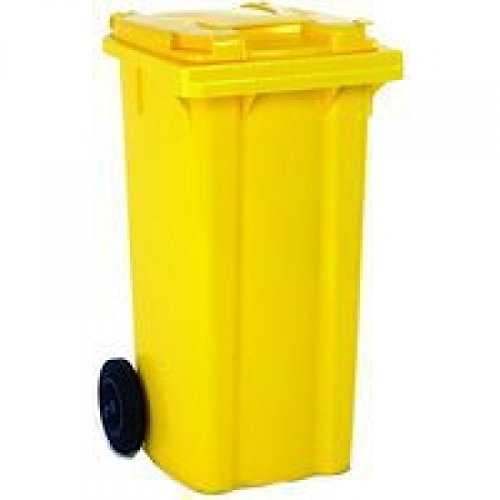 Wheelie Bin 80 Litre Yellow 331275
