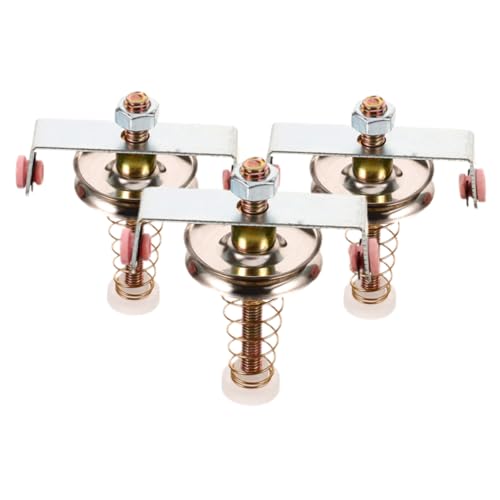 VILLCASE Textile Loom Tensioner Spring Clips Set 3 Pieces Knitting Machine Wire Tensioner Sewing Tool