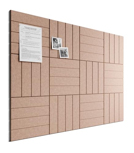 Bumusty 48" x 36" Large Cork Board Alternative, Boho