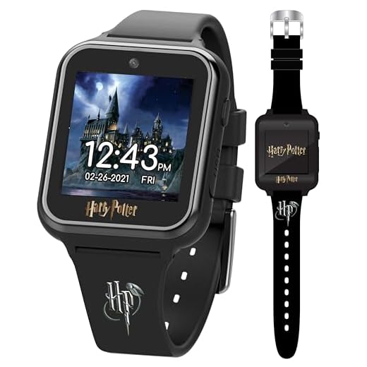 Accutime Watch- Reloj Interactivo Harry Potter, Color Negro, Talla única (HP4096)