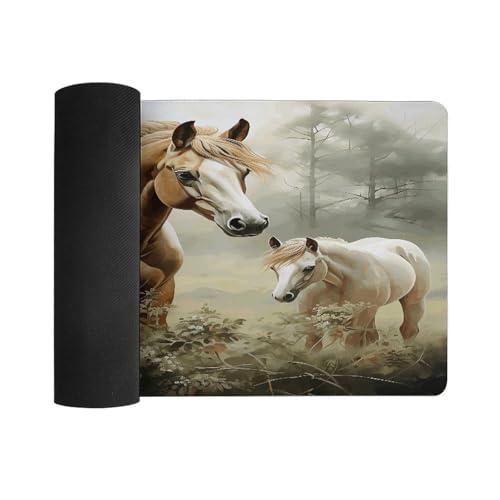 Protector de Escritorio con Bordado de Animales y Base de Goma 60x30cm miniatura 3