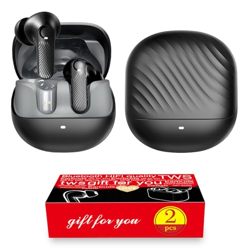 CXPSUE 2 Pack ANC Wireless Earbuds with Big Bass Durable...