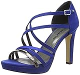 Myggia Tamaris Damen 1-1-28038-32 818 Plateausandalen, Blau (Blue Comb 818), 41 EU