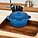 Le Creuset Stoneware Mini Round Cocotte, 14 oz., Marseille