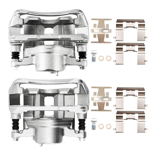 Image of KAX Disc Brake Caliper Assembly Fit for Honda CR-V 1997-2001, Prelude 1993-2001, Accord 1991-1997, Odyssey 1995-1998, Acura CL 1997-1999, TL 1995-1998, Integra 1997-1998 2000-2001, Front Side