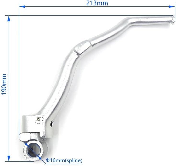 Starter Lever Fits Motorcycle Kick Starter Lever Accessories Forged Start Pedal For NC250 For NC450 For ZS177MM 250cc For ZS194MQ 450cc For BSE(Type a)