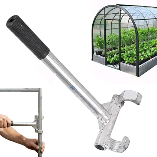 Extractor de postes de invernadero - Equipo para pilotes | Herramienta de elevación robusta para vallas, granja, jardín, pastoreo, pastoreo, pastoreo, extractor de gato manual robusto, acero
