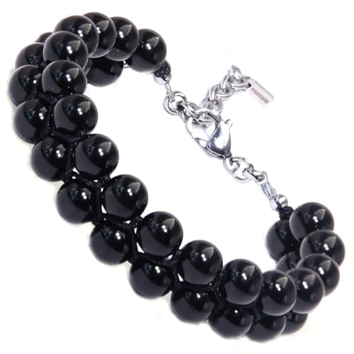 HASKARE Natural Tourmaline Bracelet for Men