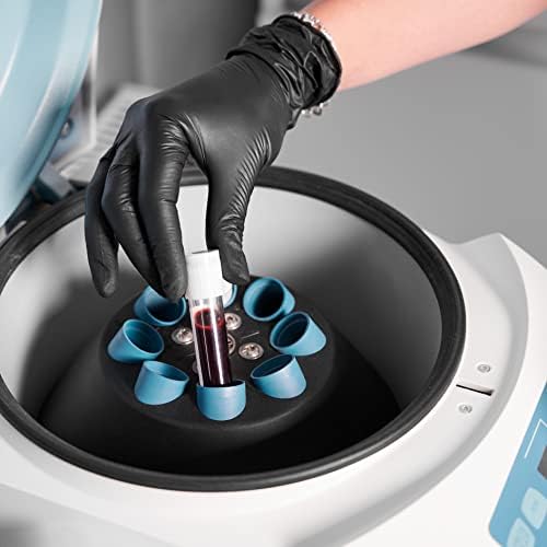 Black Nitrile Disposable Gloves - View #3