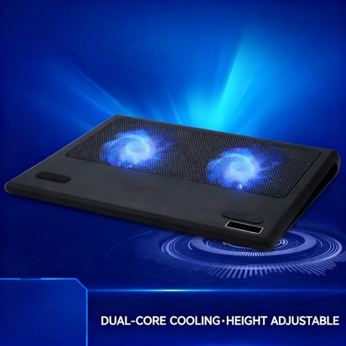 Base de enfriamiento con doble ventilador para portátiles 12-16" miniatura 6