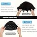 Meromibe 2pcs Tassel Turban for Men Vintage Twist Head Wraps Satin Lined Halo Do-Rag Durags for Men Modal and Satin Self Tie Black Yellow