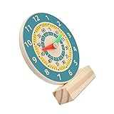 Horloge analogique pour enfants - elle peut aider les enfants à établir des habitudes de mode et de comportement l'enfance, apprentissage de l'horloge