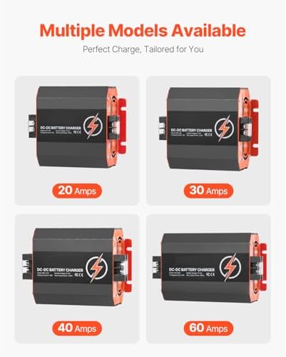 Uargd 12V 30A DC to DC Battery Charger, 375W, On-Board Charger for Lead-Acid, Lithium, AGM, Gel, and Flooded Batteries, Intelligent Multi-Stage Charging, Suitable for RVs, Commercial Vehicles — view 6