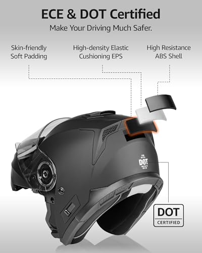 Yema YEMA-926MBM Modular Motorcycle Helmets thumb #3