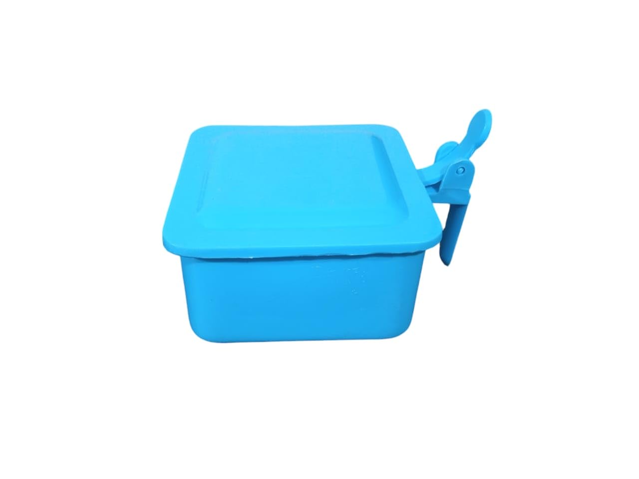 Spitting Mug with Lid I Plastic Sputum Cup Blue 100 ML