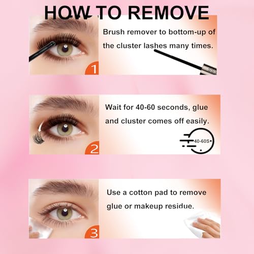 Image of Lash Remover for Lash Extensions 10ML LAUBESS Lash Glue Remover Lash Bond and Seal Remover Lash Extension Remover Lash Cluster Remover Eyelash Remover for Lash Clusters