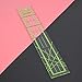 Haosie 5x30cm Quilting Ruler, Acrylic Quilter Ruler High Transparent Tailor Dressmaker Quilting Tool, Quilting Ruler (Metric)