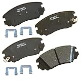 Bendix Premium SBC1421 Ceramic Front Brake Pads for Select Models Buick Allure, Cascada, LaCrosse, Regal, Cadillac ELR, Chevrolet Equinox, Impala, Malibu, Malibu Limited, GMC Terrain, Saab 9-5