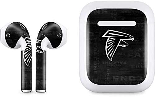 Skinit Decal Audio Skin Compatible with Apple AirPods - Officially Licensed NFL Atlanta Falcons Red Performance Series Design