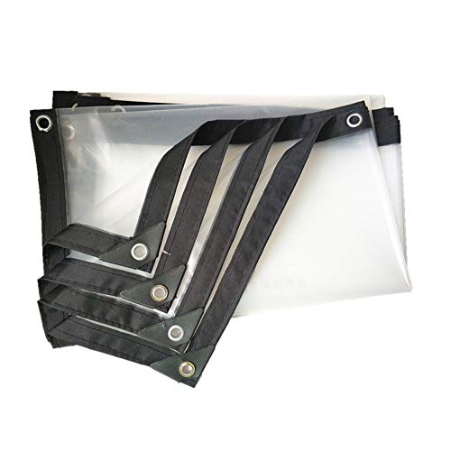 Bâche transparente robuste auvent pliable imperméable toutes tailles