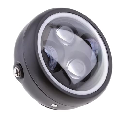 Phare LED moto 12V vintage étanche ensemble d'éclairage avant pour CG125 - 2