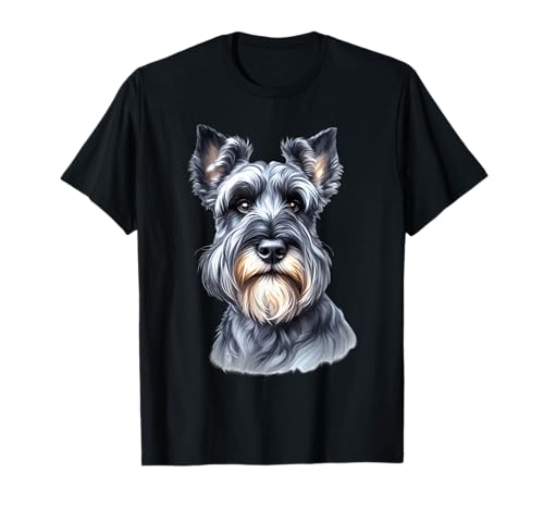 Cesky Terrier Dog Portrait T-Shirt